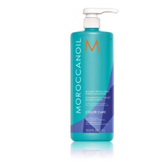 Изображение Moroccanoil Color Care Blonde Perfecting Purple Shampoo 1000 ml