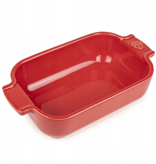 Изображение Naczynie, 15x10x4,5 cm, czerwone, Appolia