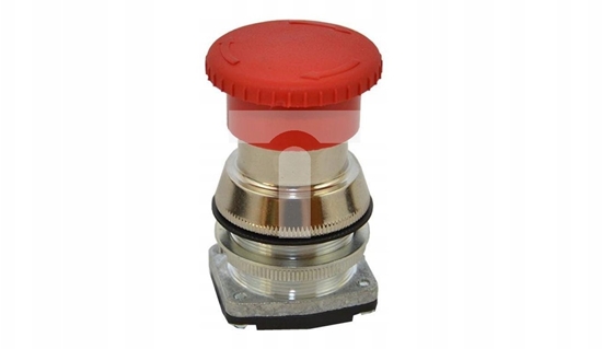 Picture of Napd przycisku sterowniczego NEF30, awaryjny, odbl. przez obrót, czerwony W0-N-NEF30-DR/P C