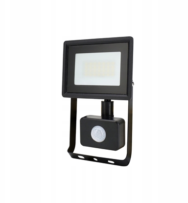 Picture of Nawietlacz LED SMD KASTEL2 20W 4000K 1640lm IP65 czarny z czujnikiem ruchu C64-S-LFK2-020BL-4K