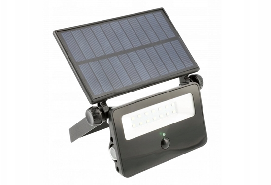 Picture of Nawietlacz LED solarny LUMOS z czujnikiem ruchu 10W 850lm 6400K IP65 120st. 3y LD-LUMOS10W-64