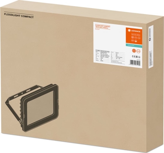 Изображение Nawietlacz Ledvance Projektor LED FLOOD COMPACT V 180W 840 SYM 100 BK 4058075575189