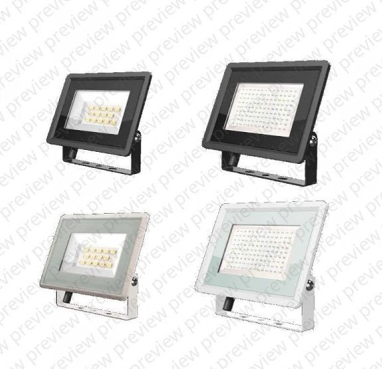 Изображение Nawietlacz V-TAC LED 50W SMD F-CLASS Czarny VT-4954-B 4000K 4300lm