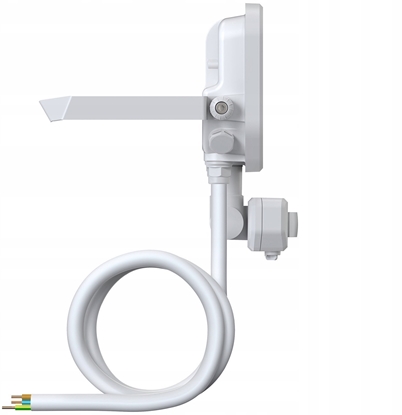 Изображение Nawietlacz V-TAC Projektor LED FLOOD PFM 10 SENSOR P 8W/6W 1100lm/780lm 3000K 830 PS SY100 biay 4099854306709