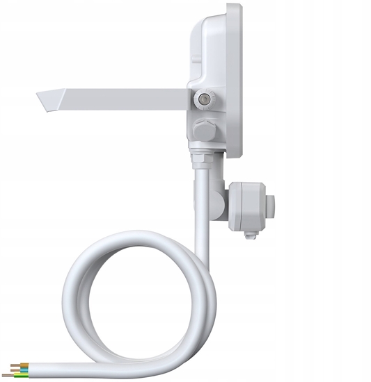 Изображение Nawietlacz V-TAC Projektor LED FLOOD PFM 10 SENSOR P 8W/6W 1100lm/780lm 3000K 830 PS SY100 biay 4099854306709