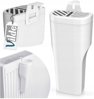 Изображение Nawilacz powietrza Vilde Nawilacz Powietrza na Kaloryfer Biay z Tworzywa 450 ml