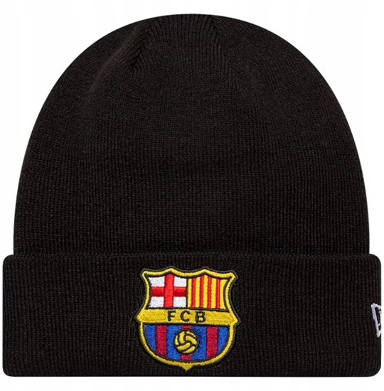 Изображение New Era Core Cuff Beanie FC Barcelona Hat 60846897 Granatowy One size