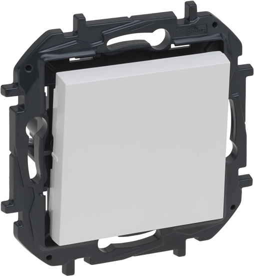 Picture of Niloe Step Przycisk pojedynczy 6A - kolor biay 863109B