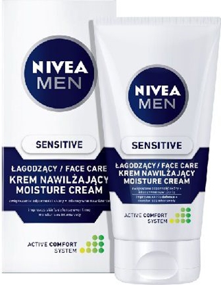 Изображение Nivea For Men Sensitive - agodny krem do twarzy 75ml