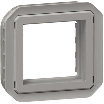 Picture of NOWE PLEXO 55 Adapter Arteor/Mosaic bez klapki mechanizm szary 069582L