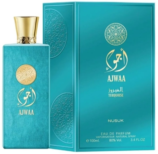 Picture of Nusuk Ajwaa Turquoise Perfume EDP 100 ml
