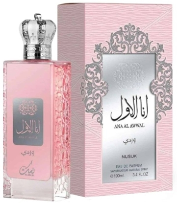 Picture of Nusuk Ana Al Awwal Wardi Perfume EDP 100 ml