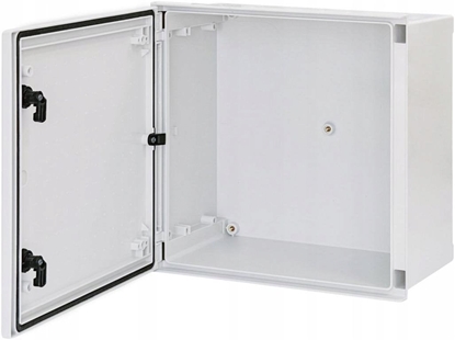 Attēls no Obudowa poliestrowa bez pyty montaowej 400x400x200mm 1000VDC 1500VAC IP66 IK10 EPC 40-40-20 001102602