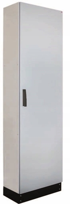 Attēls no Obudowa stojca metalowa pusta IP65 kl.I RAL7035 (550x1850x300) z cokoem 100mm HXS300 2-12 PH1 001325102