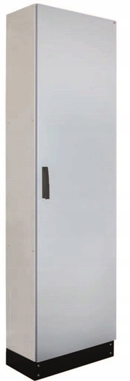 Picture of Obudowa stojca metalowa pusta IP65 kl.I RAL7035 (550x1850x300) z cokoem 100mm HXS300 2-12 PH1 001325102