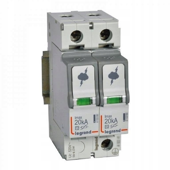 Picture of Ogranicznik przepi Typ T2 2P 20kA 1,2kV ON 300 TT, TN (TNC, TNS) 412221