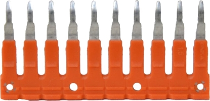 Изображение ONKA Elektrik Mostek grzebieniowy MRK i OPK 1,5mm2 pomaraczowy 10 polowy T0-1923