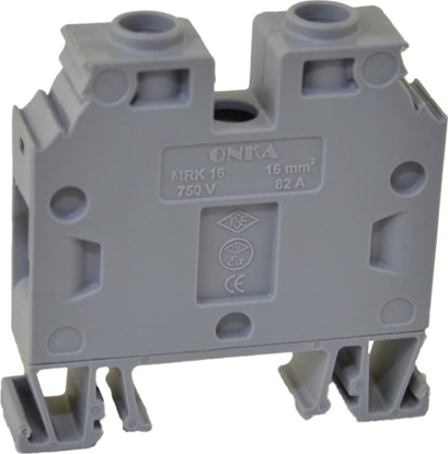 Изображение ONKA Elektrik Zczka szynowa gwintowa MRK 16mm2 szara T0-1132