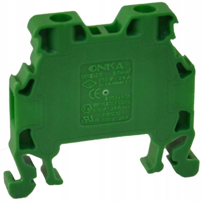 Picture of ONKA Elektrik Zczka uniwersalna rubowa 2,5mm2 zielona, T0-1019-1010019