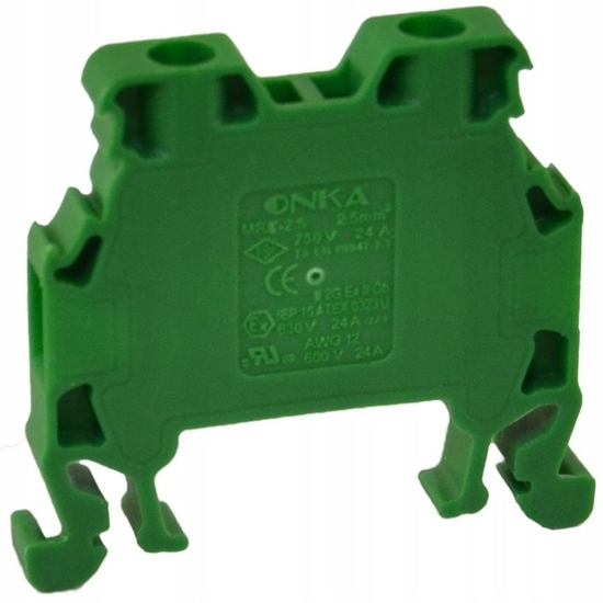 Изображение ONKA Elektrik Zczka uniwersalna rubowa 2,5mm2 zielona, T0-1019-1010019