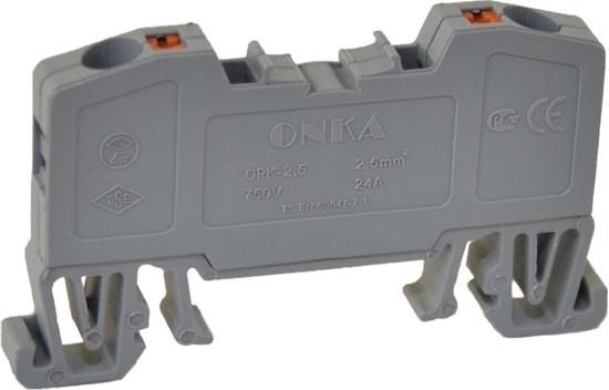 Picture of ONKA Elektrik Zczka uniwersalna sprynowa OPK 2,5mm2 szara T0-1502