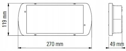 Attēls no Oprawa awaryjna SafeLite,MNM,IP42,200lm,3H +zestaw 3 piktogramów SL2MNM42F3C3A