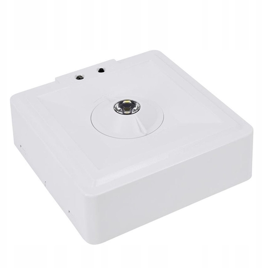 Изображение OPRAWA AWARYJNA SKALER KWADRATOWA 3W SOCZ. OTWARTA IP40 AUTOTEST 3H CNBOP