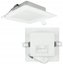 Attēls no Oprawa downlight P/T kwadrat 6W 660lm 4000K IP20 biay DL-1 EC20451