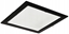 Attēls no Oprawa downlight P/T kwadrat 6W 660lm 4000K IP20 czarny DL-1 EC20467