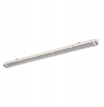 Attēls no Oprawa hermetyczna DICHT 4LED NP 236/PS bez odbynika pod 2 wietlówki T8 LED 1200mm G13 max36W IP65 szary 31321
