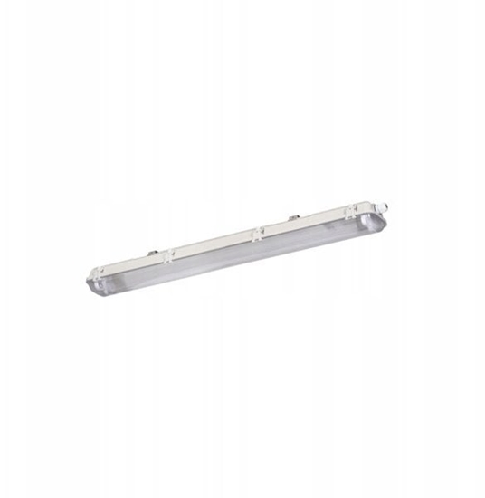 Picture of Oprawa hermetyczna DICHT 4LED PI 218/PS odbynik stalowy pod 2 wietlówki T8 LED 600mm G13 max18W IP65 szary 31322