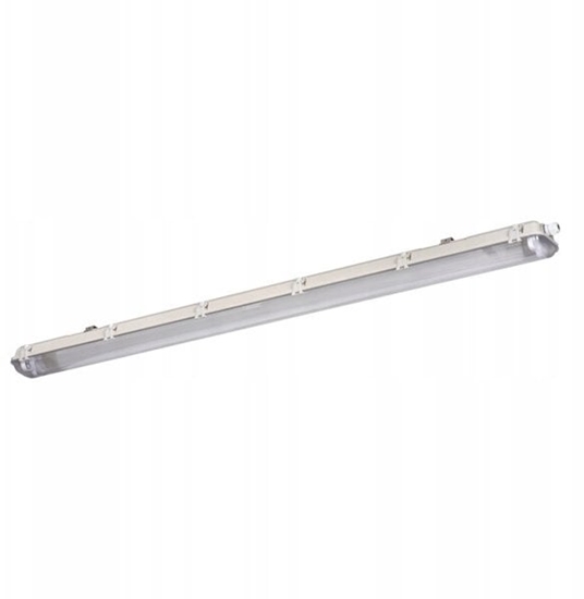 Picture of Oprawa hermetyczna DICHT 4LED PI 236/PS odbynik stalowy pod 2 wietlówki T8 LED 1200mm G13 max36W IP65 szary 31323