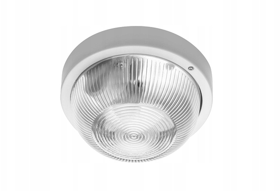 Изображение Oprawa kanaowa IBIZA E27 max.40W AC220-240V IP44 ABS/szko biaa OS-IBBL060-00