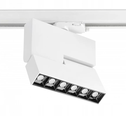 Изображение Oprawa na szynoprzewód 3-fazowy SIERRA 18W 1620lm 4000K AC220-240V IK09 k.biay 5 lat gwar. XLD-SRA18WB-NB