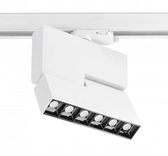 Изображение Oprawa na szynoprzewód 3-fazowy SIERRA 18W 1620lm 4000K AC220-240V IK09 k.biay 5 lat gwar. XLD-SRA18WB-NB