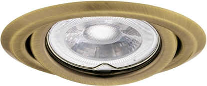 Picture of Oprawa punktowa ruchoma ARGUS II CT-2115- BR/M bez oprawki Gx5,3/GU10 max 10W IP20 mosidz matowy 37158