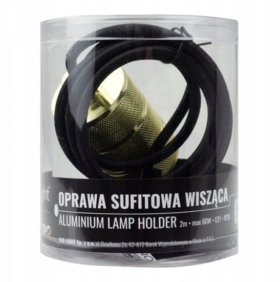Изображение Oprawa sufitowa wiszca 2m E27 Zoto