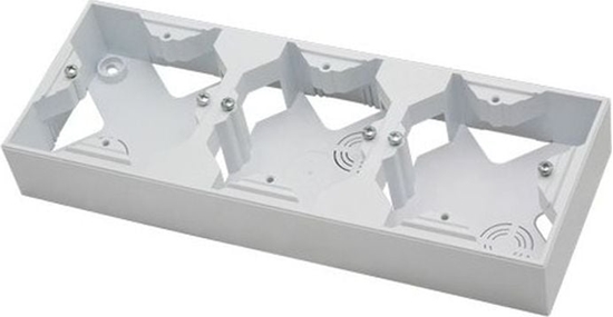 Изображение Ospel ARIA Puszka instalacyjna potrójna biay PNP-3U/00