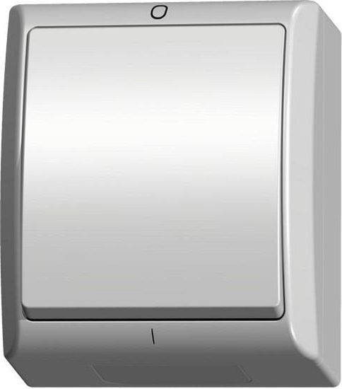 Изображение Ospel cznik hermetyczny Fala dwubiegunowy IP44 biay (NH-11H/00)
