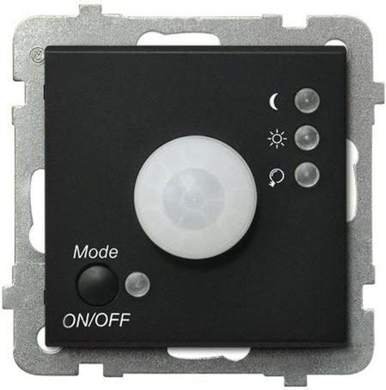 Picture of Ospel Elektroniczny czujnik ruchu Sonata czarny metalik (P-16R/m/33)