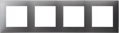Attēls no Ospel Ramka poczwórna Szafir R-4Z/70 szary mat