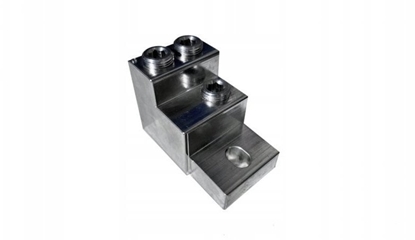 Picture of OTH301-3 Zacisk aparatowy uniwersalny, z jednym otworem montaowym 3xAl/Cu 70-300 mm, 1250A, 1000V, MAC3301A14