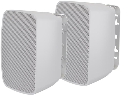 Picture of Paar Wandlautsprecher - 50 Watt Belastbarkeit - C-Halterungen enthalten - weiss