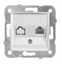 Picture of Panasonic Gniazdo komputerowe 1xRJ45 kat.5e biay poysk 91440032
