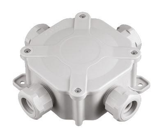 Picture of Pawbol Puszka n/t IP67 4xPG16 5 zacisków 11P szara A.0035