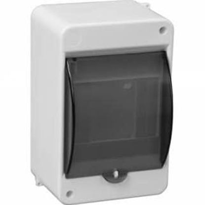 Изображение Pawbol Rozdzielnica moduowa 1x4 natynkowa z szybk dymn IP30 S-4 (C.2027)