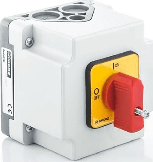 Picture of PCE cznik krzywkowy 0-1 3P 32A IP65 w obudowie (ML032.3-RG1/OB)