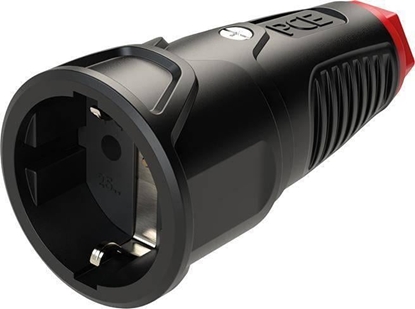 Picture of PCE Gniazdo przenone gumowe 16A 2P+Z 230V VDE IP20 /pena guma/ TAURUS2 2520-sr