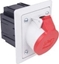 Picture of PCE Gniazdo tablicowe z puszk 16A 5P 400V /80x97/ szare IP44 TWIST 415-6pkg