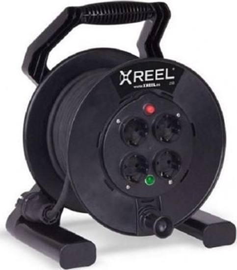 Picture of PCE Przeduacz bbnowy Xreel 4 gniazda 3 x 2,5mm IP44 25m (92501H48243)